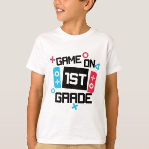 Gamer Ck To School Shirt Boy Game On 1st Grade Fir