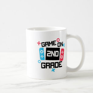 Gamer Ck To School Shirt Boy Game On Second 2nd Gr Coffee Mug