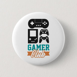 Gamer Club 2 Inch Round Button