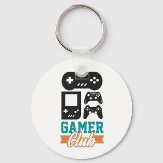 gamer club    keychain