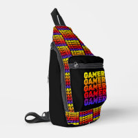 Gamer Colourful Typography Gaming