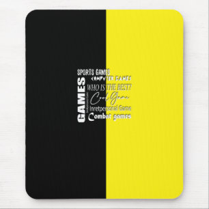 Gamer computer game mouse pad