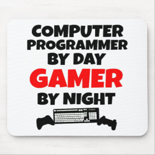 Gamer Computer Programmer Mouse Pad