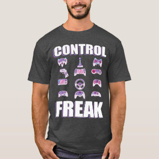 Gamer Control Freak Funny Gaming PremiumriBlend fa T-Shirt
