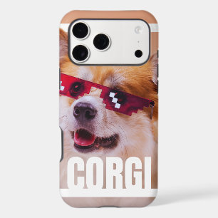 Gamer Corgi   Thug Life Pixel Shades Cartoon