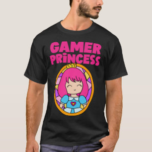 Gamer Cute Princess Video Game For Her T-Shirt
