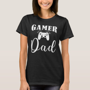 Gamer Dad Fathers Day Super Dad Best Dad T-Shirt