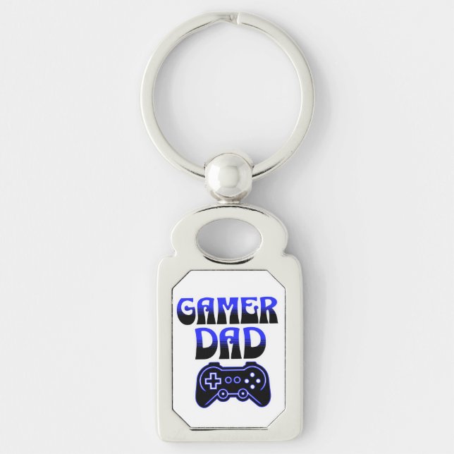 Gamer Dad Keychain (Front)