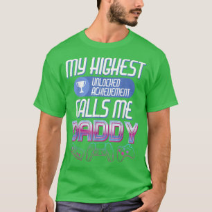Gamer Dad Levelling Up to Daddy Soon to be Future T-Shirt