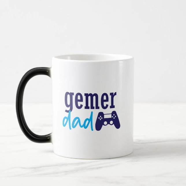 Gamer Dad Magic Mug (Left)