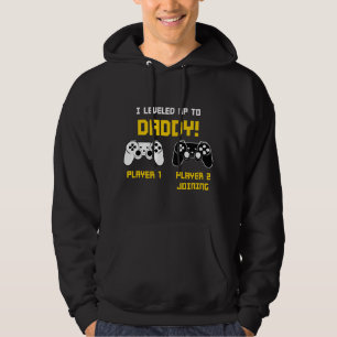 Gamer Dad Player Gaming Console Gender Reveal RPG Hoodie