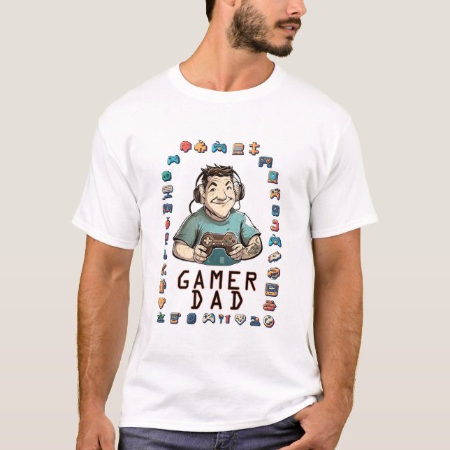 Gamer Dad T-Shirt (Front)