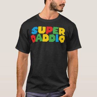 Gamer Daddio Funny Super Dad Funny Fathers From Wi T-Shirt