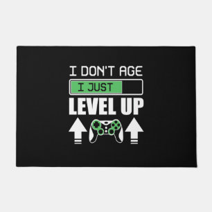Gamer Do Not Age I Just Level Up Doormat