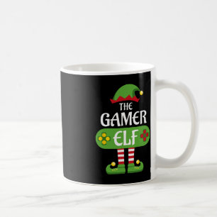 Gamer Elf Christmas Matching Group Family  Coffee Mug