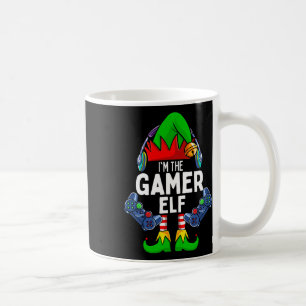 Gamer Elf Matching Family Christmas Coffee Mug