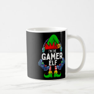 Gamer Elf Matching Family Christmas Coffee Mug