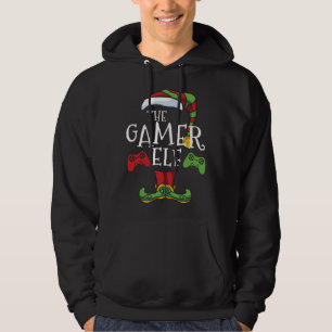 Gamer Elf Matching Family Christmas Funny I'm The Hoodie