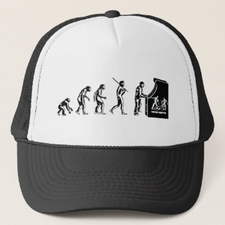 Gamer Evolution - Game Video Games Arcade Geek Trucker Hat