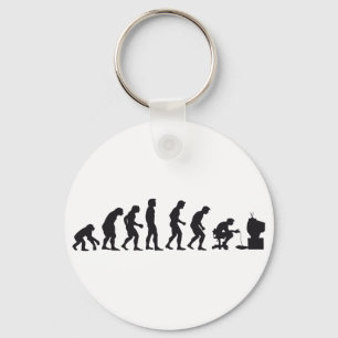 Gamer Evolution Keychain