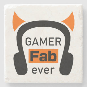 gamer fab-ever stone coaster
