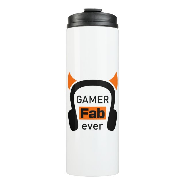 gamer fab-ever thermal tumbler (Front)