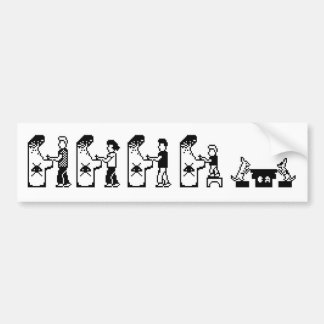 Gamer Family Bumper Sticker