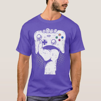 Gamer Fist Console Game Controller Gamepad Cool Ga T-Shirt