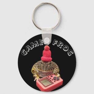 Gamer Frog Keychain
