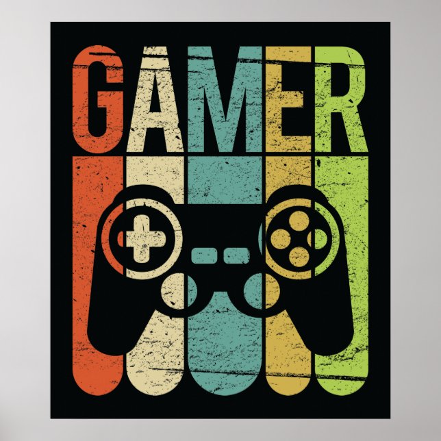 Gamer (Game Controller) Poster (Front)
