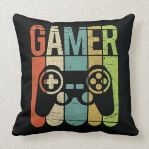 Gamer Game Controller Throw Pillow