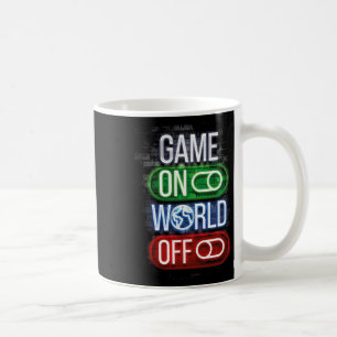 Gamer Game On World Off For Boys And Men Coffee Mug