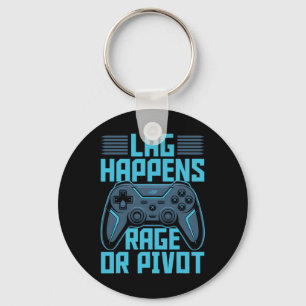 Gamer Gaming Controller Video Game Keychain
