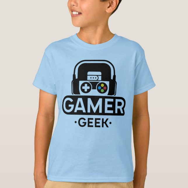 Gamer Geek T-Shirt (Front)