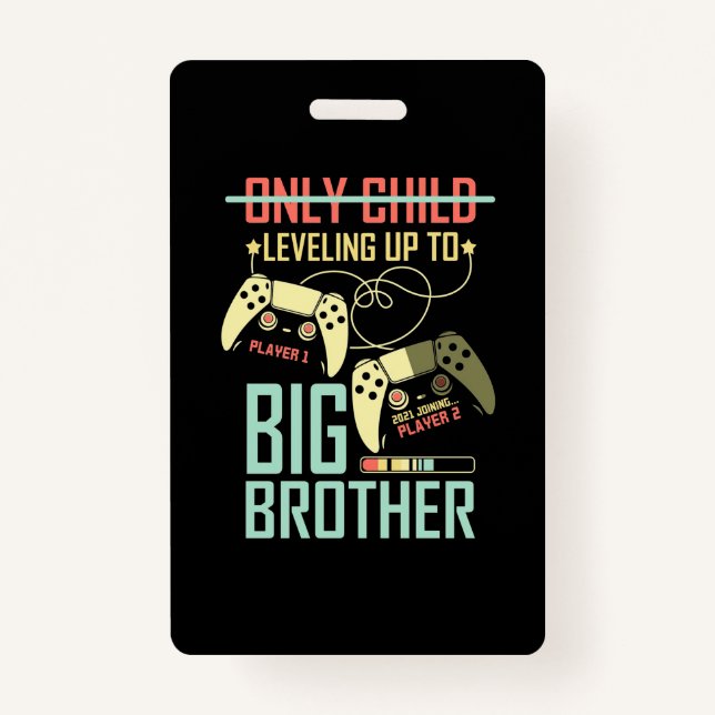 Gamer Gift | Big Brother 2021 Gamer Badge (Front)