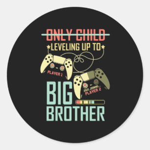 Gamer Gift Big Brother 2021 Gamer Classic Round Sticker