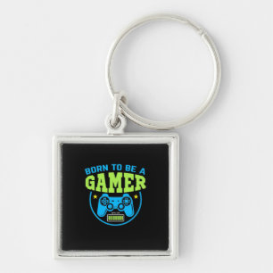 Gamer Gift   Born To Be A Gamer Keychain