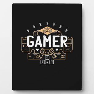 Gamer Gift Forever Gamer Plaque