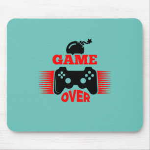 Gamer Gift Game Over Mouse Pad