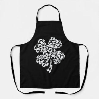 Gamer Gift Game Shamrock St Patricks Day Irish Apron