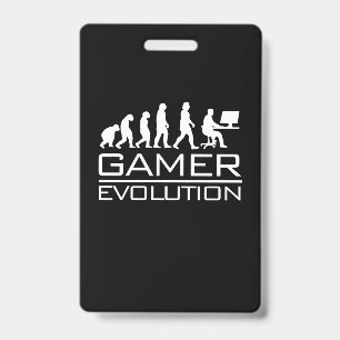 Gamer Gift Gamer Evolution Badge
