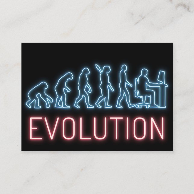 Gamer Gift | Gamer Evolution Business Card (Front)