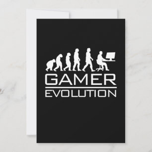 Gamer Gift   Gamer Evolution Invitation