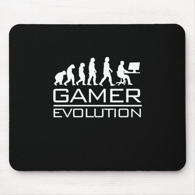 Gamer Gift | Gamer Evolution Mouse Pad (Front)