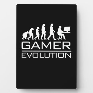 Gamer Gift Gamer Evolution Plaque