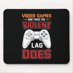 Gamer Gift Video Games Lag Does Mouse Pad