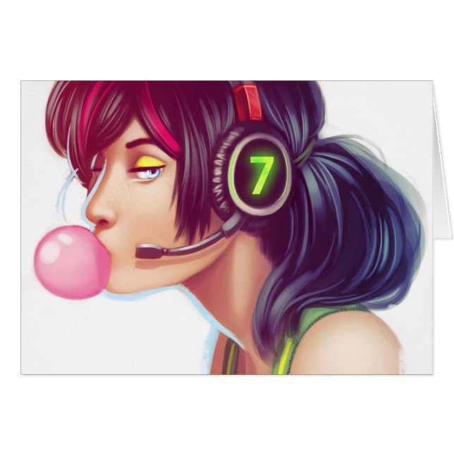 Gamer Girl (Front Horizontal)