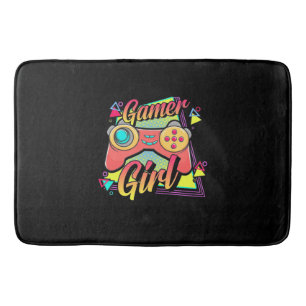 Gamer Girl Bath Mat