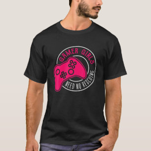 Gamer Girl Design For Women And Kids T-Shirt
