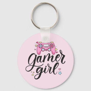 Gamer Girl Keychain
